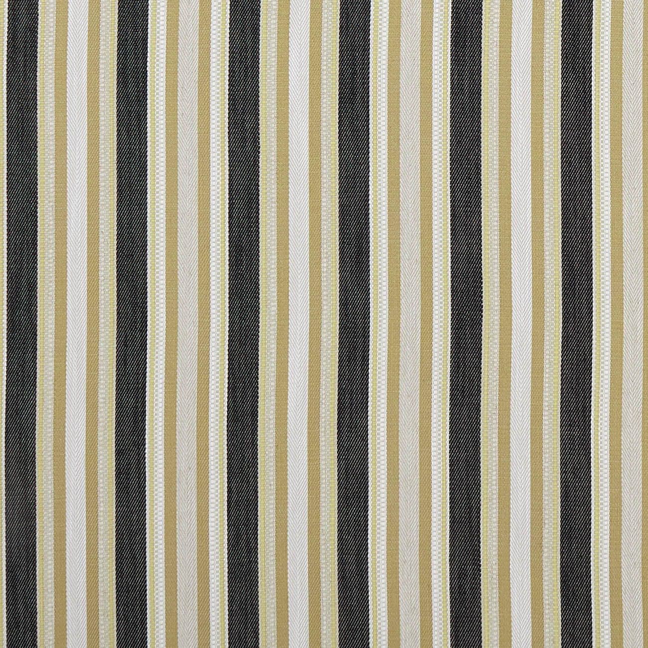 Clarke and Clarke Ziba Fabric in Charcoal/Ochre