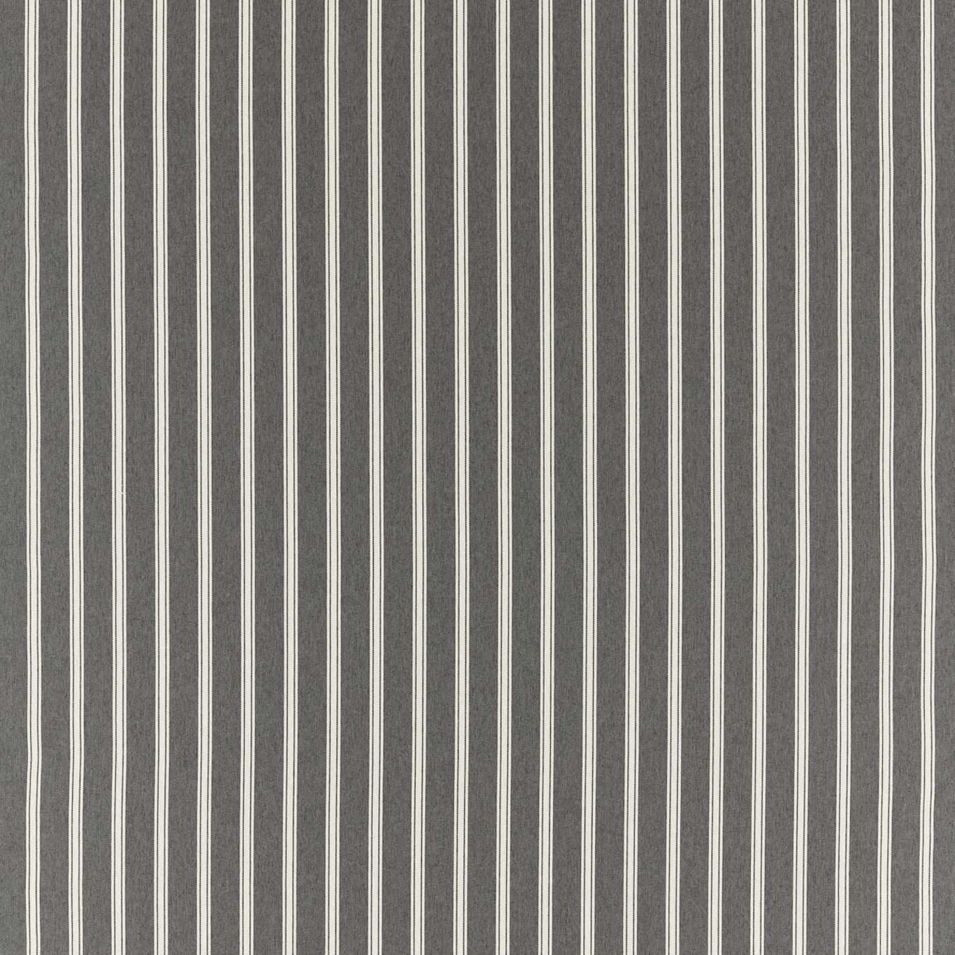 Clarke & Clarke Anderson Stripe in Charcoal