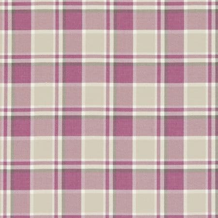 Clarke & Clarke Bowland in Raspberry