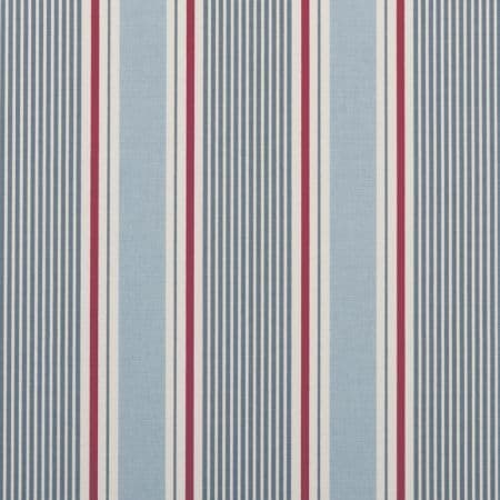 Clarke & Clarke Sail Stripe in Marine.