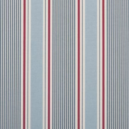 Clarke & Clarke Sail Stripe in Marine.