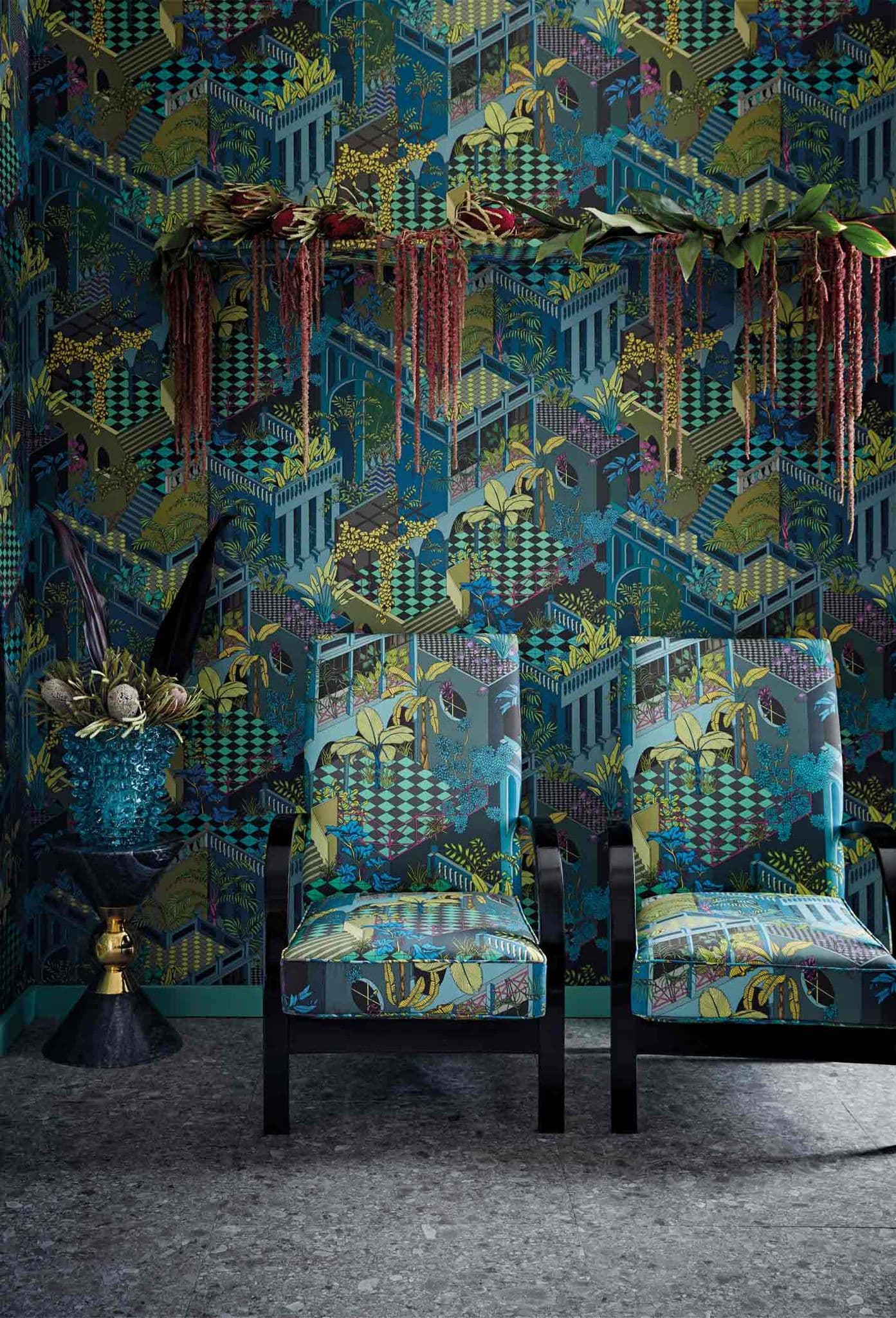 Cole and Son Miami Cotton F111/4014 - norfolktextiles.co.uk