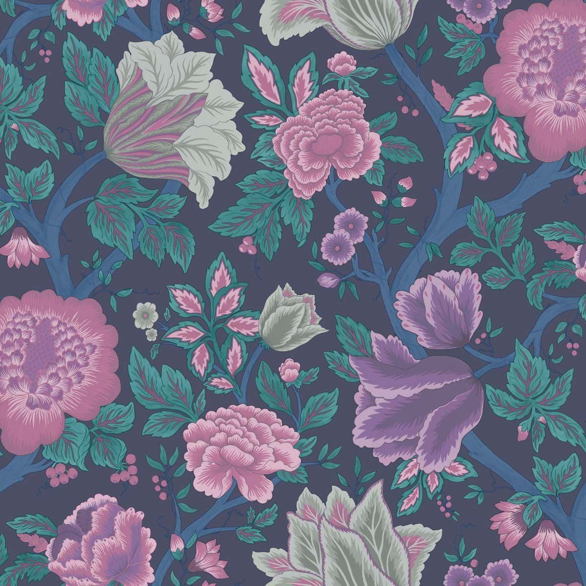Cole & Son Midsummer Bloom Wallpaper 116/4015 norfolktextiles.co.uk