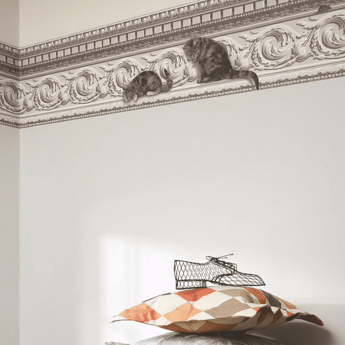 Cole & Son Paddy & Louis Border Wallpaper 103/6025 - norfolktextiles.co.uk