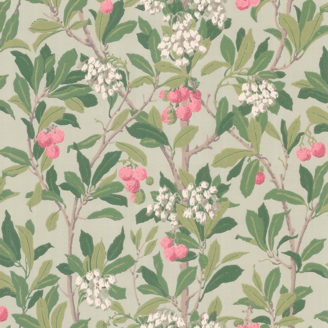 Cole & Son Strawberry Tree Wallpaper 100/10048 norfolktextiles.co.uk