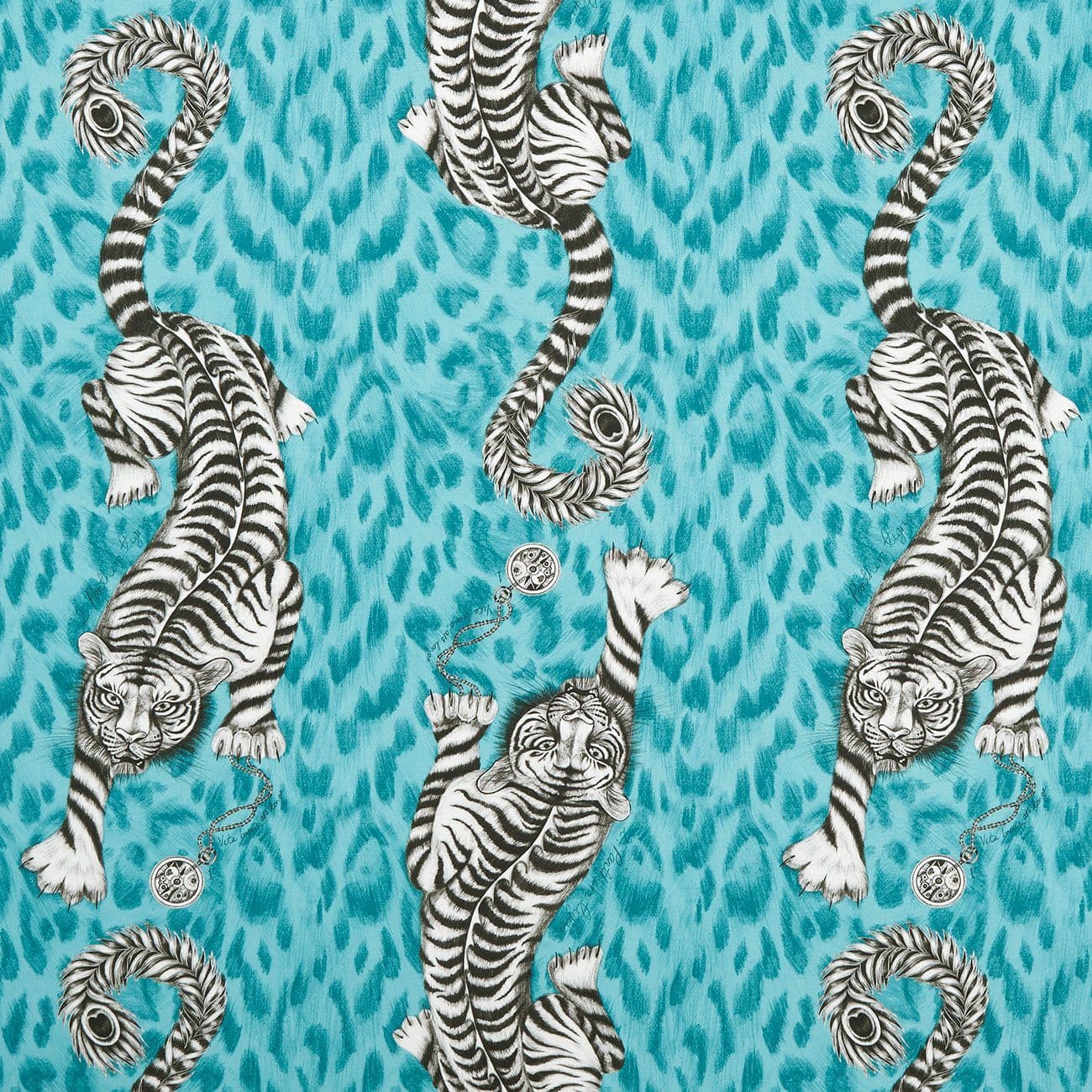 Emma Shipley Tigris in Teal