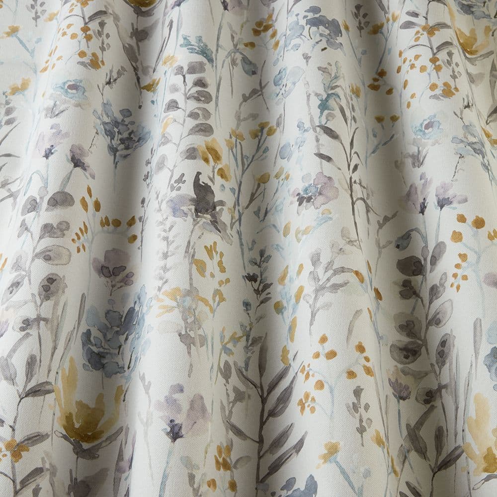 Iliv  Wild Flowers  Fabric  in Cornflower