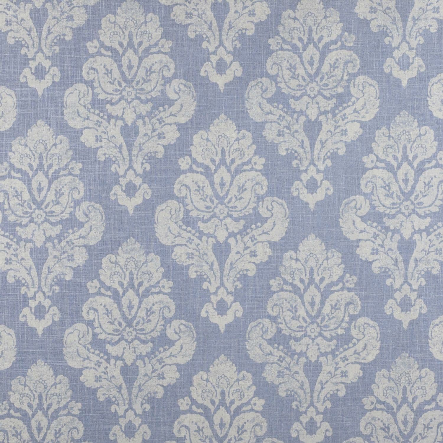 Jane Churchill Sutton Linen in Blue. 1 metre.