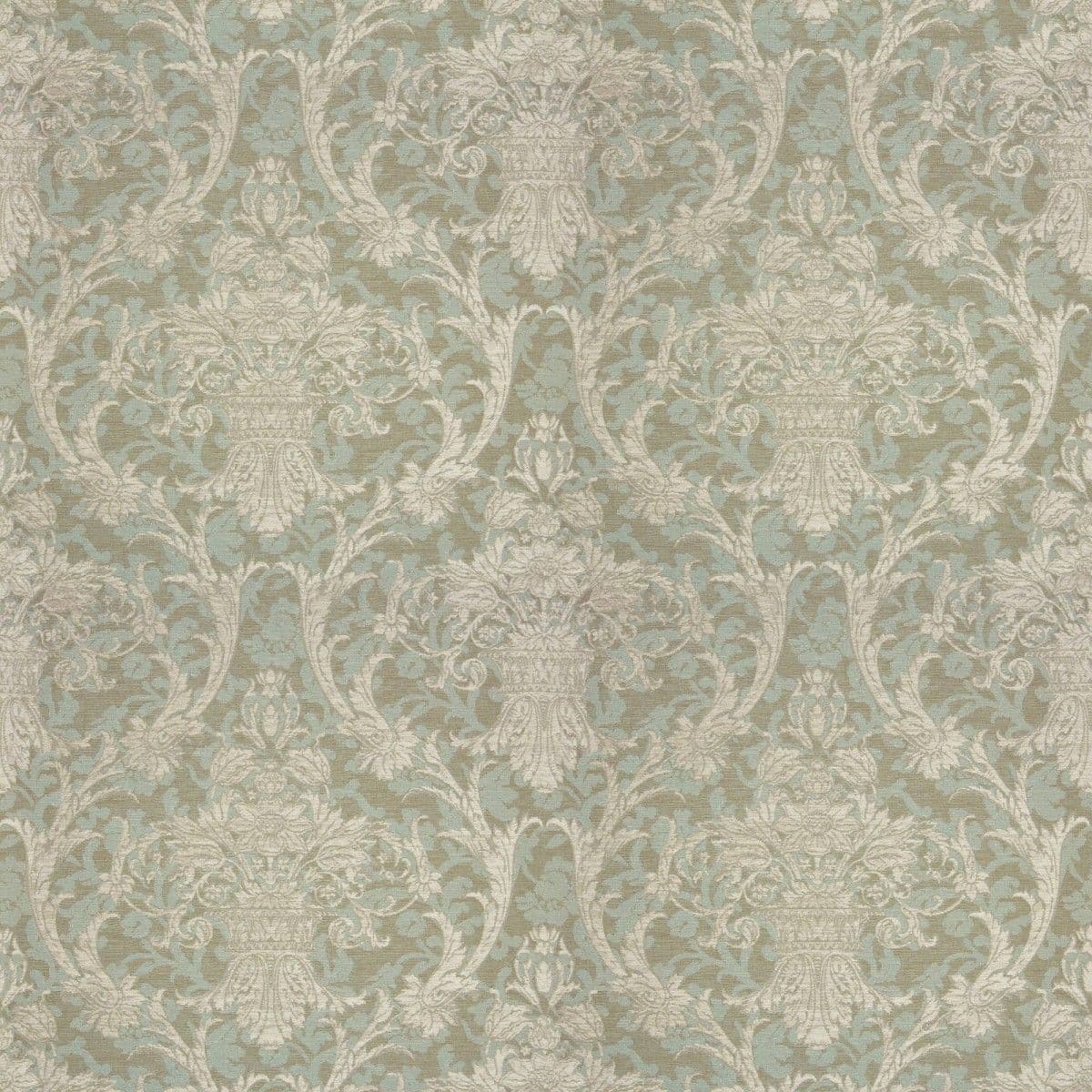 Jim Dickens Grosvenor Fabric in Compton Blue. 1.2  metres.