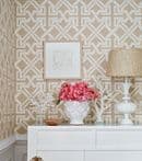 Thibaut Benedetto Wallpaper in Grey and Gold