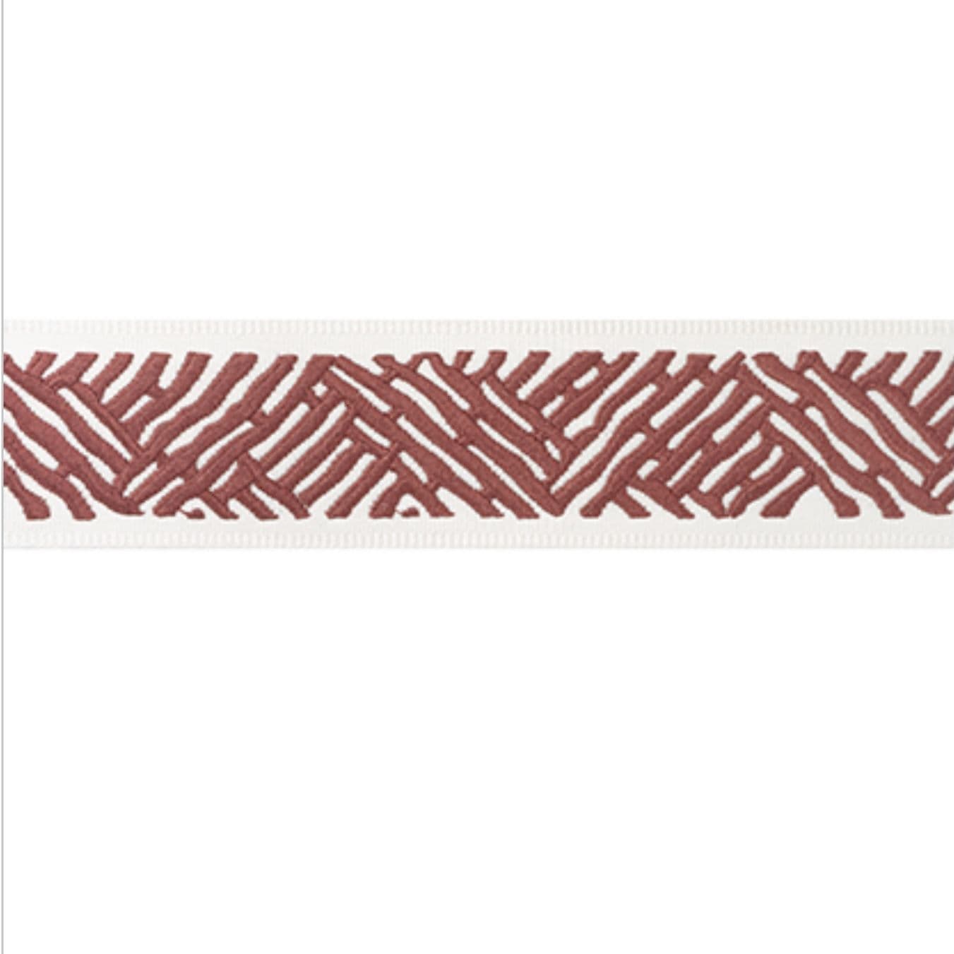 Thibaut Cobble Hill Tape in  Cranberry