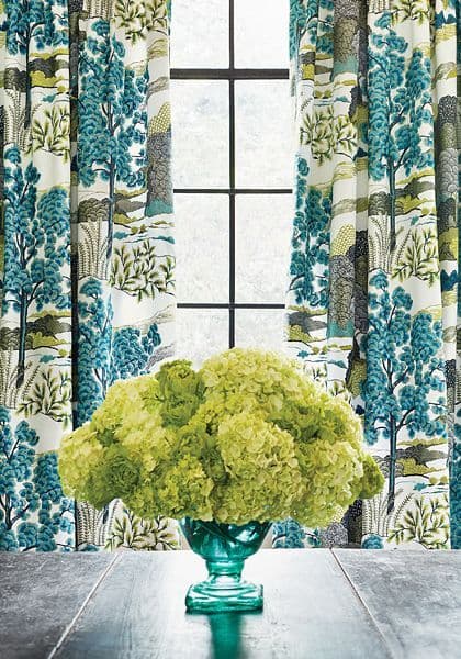 Thibaut Daintree Fabric in Bluemoon