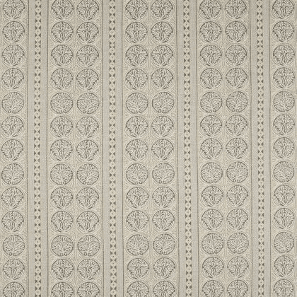 Thibaut Fair Isle Fabric in Grey