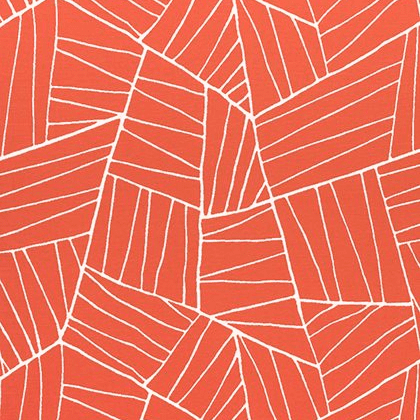 Thibaut Jordan Fabric in Coral