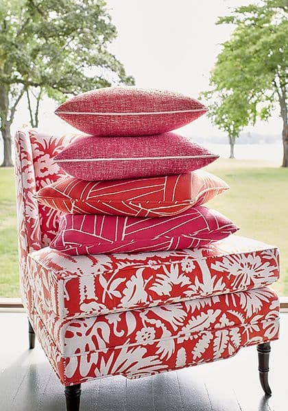 Thibaut Jordan Fabric in Magenta