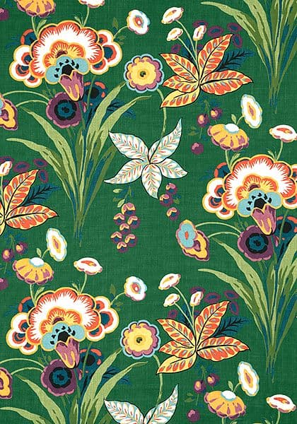 Thibaut Pasadena Fabric in Emerald