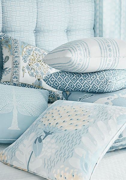 Thibaut Piermont Linen in Spa Blue