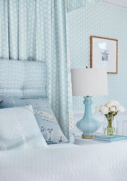 Thibaut Piermont Linen in Spa Blue