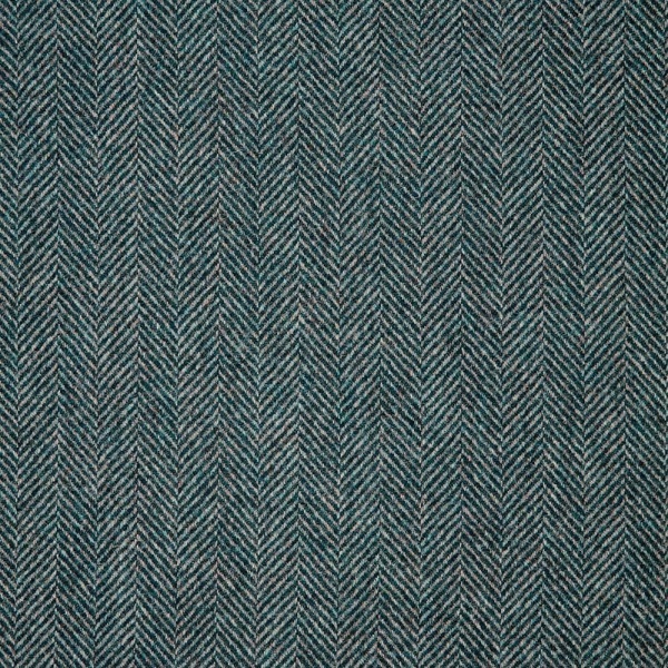 Moon Herringbone in Dark Teal