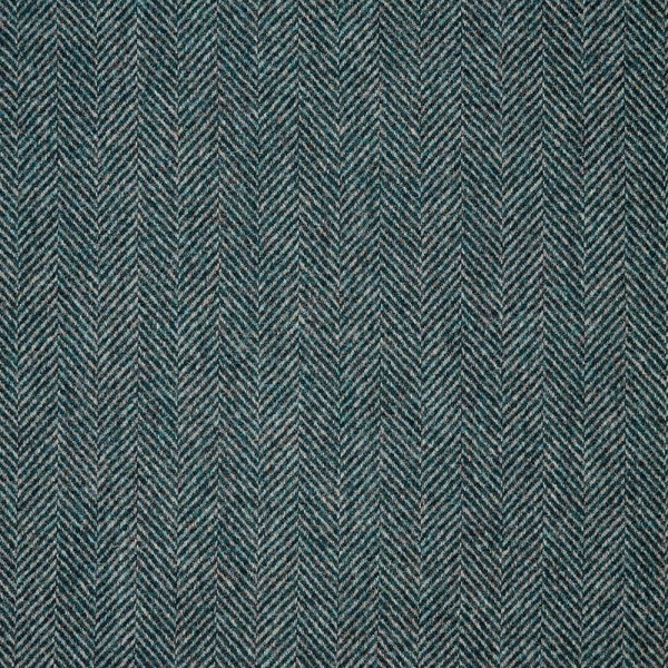 Moon Herringbone in Dark Teal