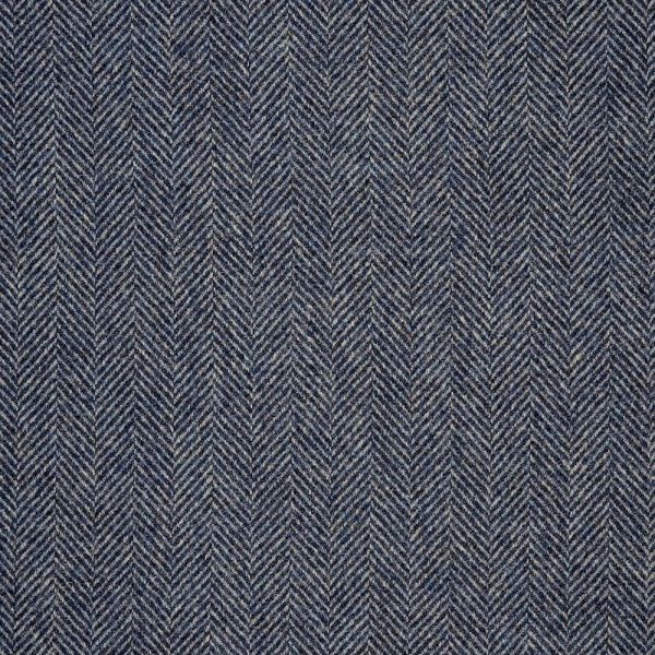 Moon Herringbone in Denim