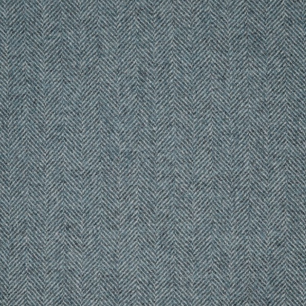 Moon Herringbone in Light Denim