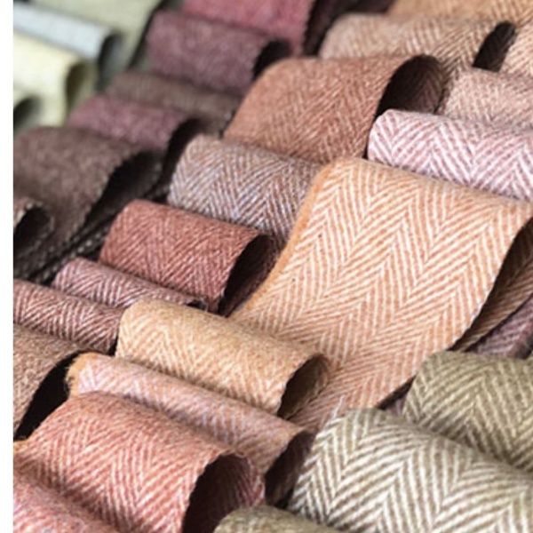 Moon Herringbone in Rust