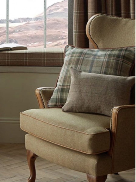 Moon Herringbone in Terracotta