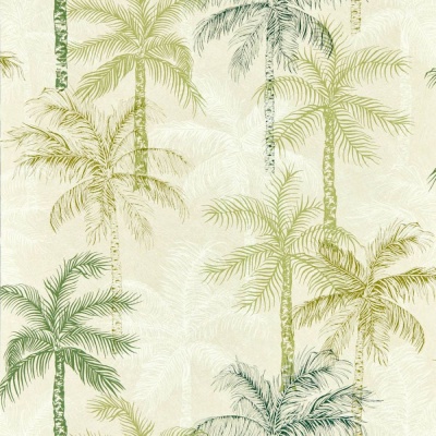 Clarke & Clarke Palmyra Wallpaper in Palm