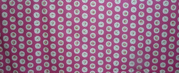 Suzette French Cotton in Fuschia
