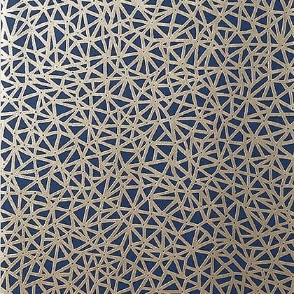 Thibaut Aedan Wallpaper in Navy