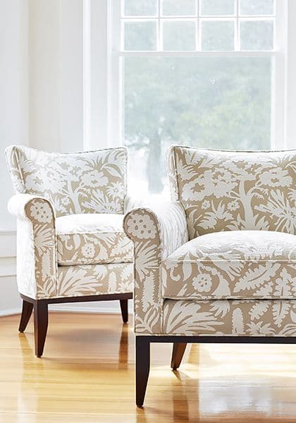 Thibaut Botanica Fabric in Flame