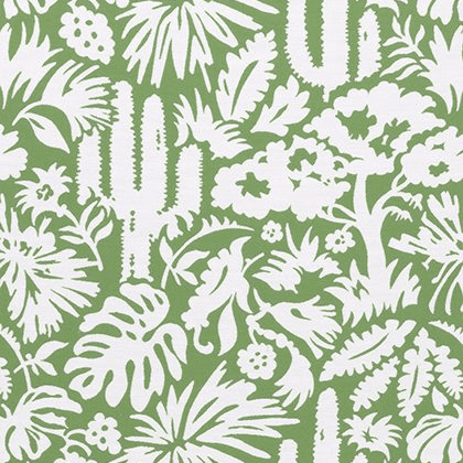 Thibaut Botanica Fabric in Kelly Green