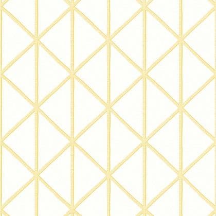 Thibaut Box Kite  Wallpaper in Yellow