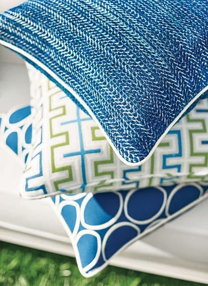 Thibaut Catalina Fabric in Heather Grey
