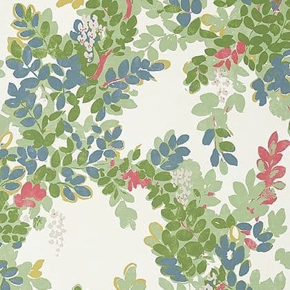 Thibaut Central Park Wallpaper in Green