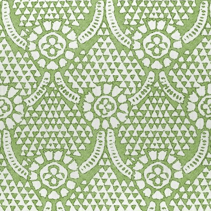 Thibaut Chamomile Fabric in Green