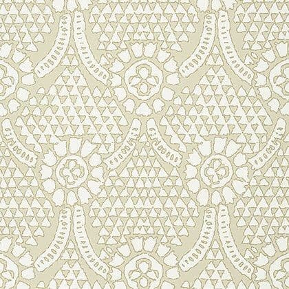 Thibaut Chamomile Wallpaper in Beige