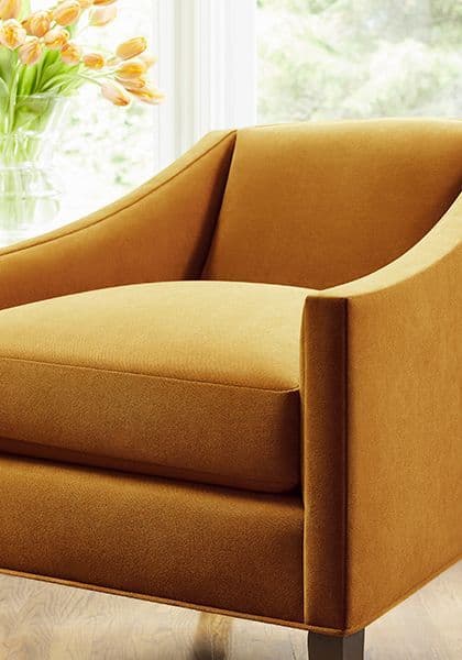 Thibaut Club Velvet in Onyx