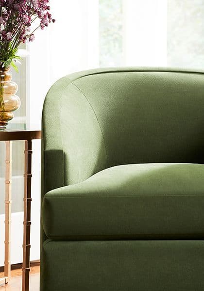 Thibaut Club Velvet in Onyx
