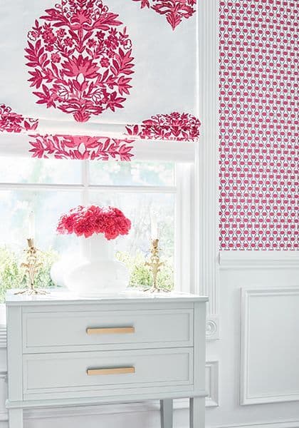 Thibaut Denver Fabric in Pink and Blue