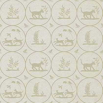 Thibaut Dooley Wallpaper in Beige