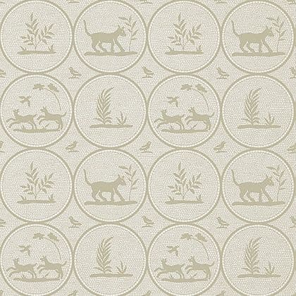 Thibaut Dooley Wallpaper in Beige