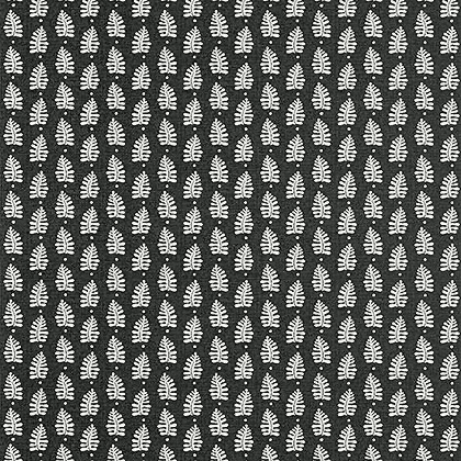 Thibaut Ferndale Wallpaper in Black