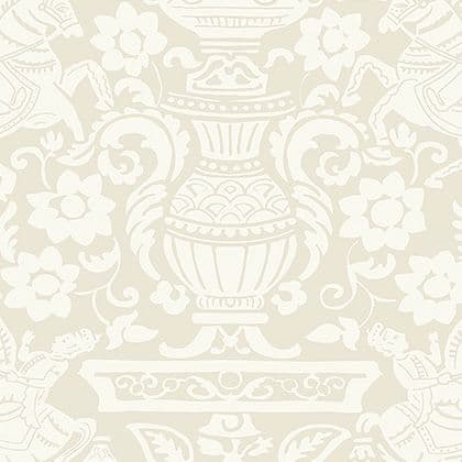 Thibaut Galway Wallpaper in Beige