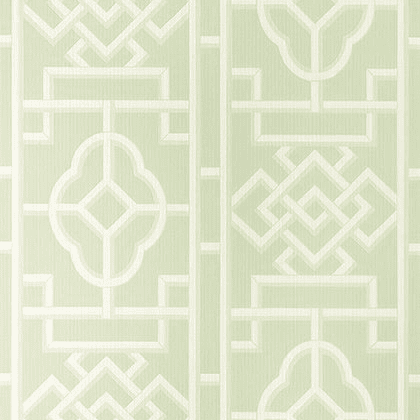 Thibaut Gateway Wallpaper in Green