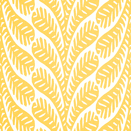 Thibaut Ginger Fabric in Yellow