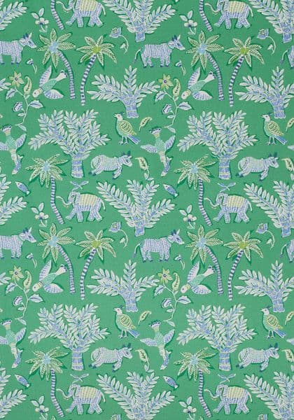 Thibaut Goa Fabric in Green