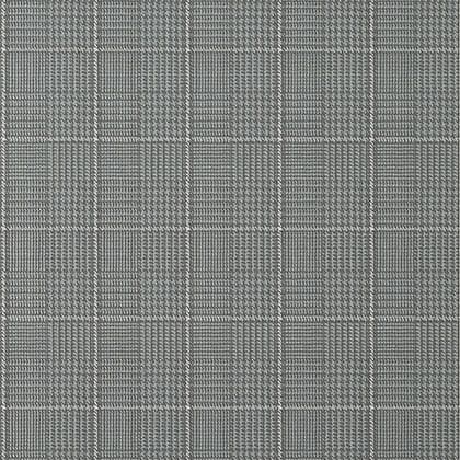 Thibaut Grassmarket Check  Wallpaper in Grey