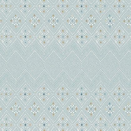 Thibaut High Plains Wallpaper in Spa Blue